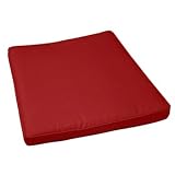 Deep Seat Box Dining/Swivel Chair Cushion, AMANDA ORANGE STRIPE