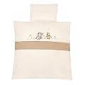 Julius Z�llner 8520010011 - Adorable Pooh Bettw�sche mit Applikation, 80x80 cm