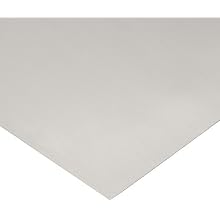 Stainless Steel Shim Stock, #2B Smooth Finish, Full Hard Temper, 0.010" Thickness, 6" Width, 18" Length (Pack of 10)