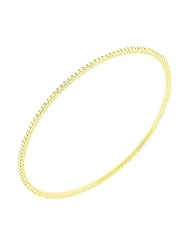 1.92 ct. tw Round Diamond Bangle Bracelet in Prong Setting - G-H SI1 - 18 Kt. Yellow Gold