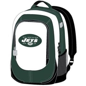 New York Jets NFL Backpack with Embroidered Team Logo