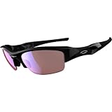 Oakley Flak Jacket Adult Sport Golf Specific Fashion Sunglasses w/ Free B&F Heart Sticker - Jet Black/G30
