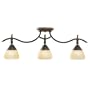 Kichler Lighting 7779OZ 3-Light Olympia Halogen Directional Fixed Rail Light, Old Bronze