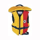 Mustang Lil' Legends Youth'S Floater Vest 50-90 Lbs Gd/Rd