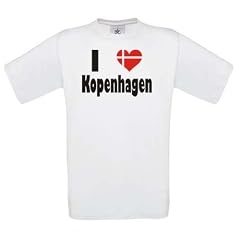 I LOVE Kopenhagen T-Shirt Herren S-XXL