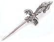Fantasy Dungeon Dragons Pewter Pendant Necklace