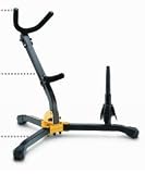 Hercules DS532BB Alto/Tenor and Flute/Clarinet Stand with Bag