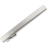 Schmuck-Pur Rhodinierte Krawattennadel "Classic matt"