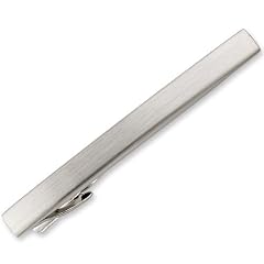 Schmuck-Pur Rhodinierte Krawattennadel "Classic matt"