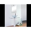 90172 Design Waschtisch set Glas