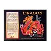 Asian Oriental Chinese Zodiac Poster Year of the Dragon: Birth Years 1916 1928 1940 1952 1964 1976 1988 2000 2012