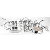 T-Fal Ultimate Stainless-Steel Copper-Bottom 12-Piece Cookware Set