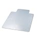 Chair Mat for Hard Floors, 46 x 60, 25 x 12 Lip, Textured Surface, Clear (AVT31432)