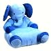 Plush Elephant Chair for Toddlers