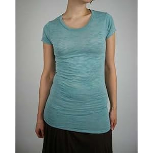 Buy Alternative Ladies Short Sleeve Burnout Tunic