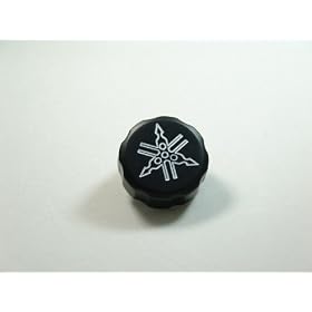 03-08 YAMAHA YZF R1 R6 R6S BLACK REAR BRAKE FLUID CAP
