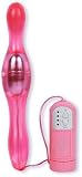 Doc Johnson Lucid Dream 18 Vibrator with Waterproof, Multi-Speed Controller, Light Pink