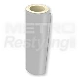 Metro Gloss Silver High Performance Vinyl Wrap Film 15"x12"