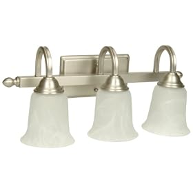 Craftmade 15220BN3 3 Light Madison Bathroom Light