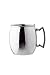 Steelii Stainless Steel Moscow Mule Mug with Stainless Steel Handle, 16-Ounce