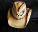 Shady Brady Hat 1DW13: Crushable Cowboy Hat - Tri-Concho Band with Chinstrap, XL