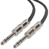 Dayton CAQ-1.5N 1/4 TRS To 1/4 TRS Cable 1.5 ft.