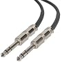 Dayton CAQ-3N 1/4" TRS To 1/4" TRS Cable 3 ft.