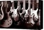 Guitar Shop Canvas Print / Canvas Art - Artist David April