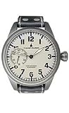 Chase-Durer Mens 607-1SS-LEA Warhawk Mechanical Watch