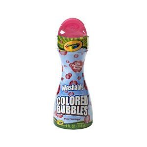 Crayola Washable Colored Bubbles - Pink Flamingo