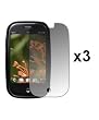 3 Pack of Premium Reusable LCD Screen Protectors for Palm Pre