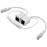PoE Power Over Ethernet Injector Splitter Cable Kit new