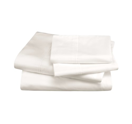 DwellStudio Pintuck Pearl Queen Size Sheet Set