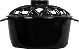 HY-C COMPANY S25-BLK/WHT STEAMER ENAMEL 2.5QT - BACK