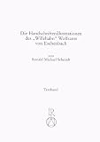 Die Handschriftenillustrationen Des Owillehalmo Wolfram Von Eschenbach
