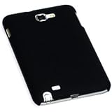 Galaxy Note ハード カバー ケース (docomo GALAXY Note SC-05D対応) Stylish Hard Case + 液晶保護フィルム1枚【Stylish Black(黒)】