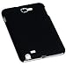 Galaxy Note ハード カバー ケース (docomo GALAXY Note SC-05D対応) Stylish Hard Case + 液晶保護フィルム1枚【Stylish Black(黒)】