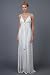 Antique White Georgette Bridal Dresses by Nicole Miller
