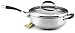 Circulon Steel Elite Stainless Steel Covered Chefs Pan, 26 cm