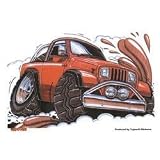 Kool Art - Jeep Wrangler Muddin' - Sticker / Decal