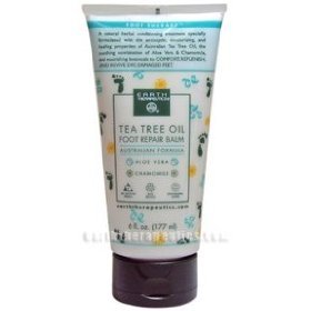 Earth Therapeutics Tea Tree Oil Foot Balm ~6 Oz