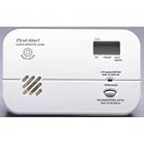 Plug-In Carbon Monoxide Alarm With Battery Back Up and Backlit Digital Display
