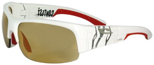 Julbo Vision All Mountain CONTEST weiss + Zebra Team / rot (J386311)