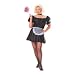 Plus Size French Maid Costume (Feather duster not included)