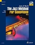 Jazz Method for Saxophone (with Audio CD) for Alto Saxes
