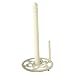 Premier Housewares Cast Iron Kitchen Roll Holder, Cream