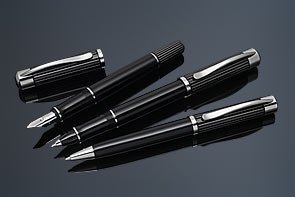 Pelikan Ductus 3100 Ballpoint Pen - Black/Silver 958926