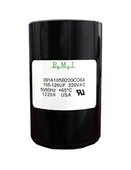 105-126 MFD (uF) 1.0 1.5 and 2 HP Well Pump Control Box Motor Start Capacitor 275464113 for Franklin 2823008110, 2823018110, 2801084915, 2823018310, 2823508110 . New