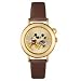 Disney Minnie & Mickey Mouse Musical Leather Strap Watch, MU0733. 