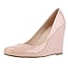 Zbeibei Women's Round Toe Wedges Platform Shoes High heels Dress Pumps